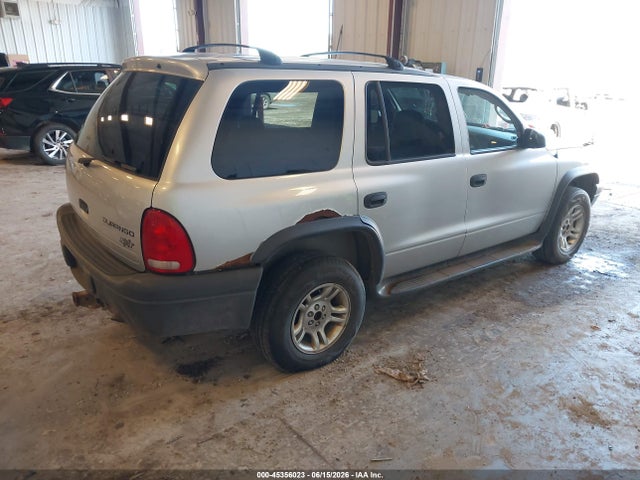 2003 Dodge Durango Sport/sxt მანქანა იყიდება აუქციონზე, vin: 1D4HS38N33F622742, აუქციონის ნომერი: 45356023