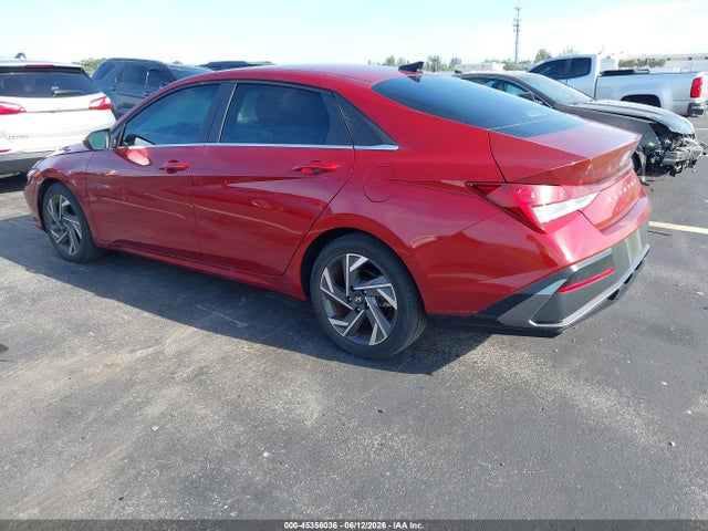 Продажа на аукционе авто 2025 Hyundai Elantra Sel Convenience, vin: KMHLS4DG0SU857190, номер лота: 45356036