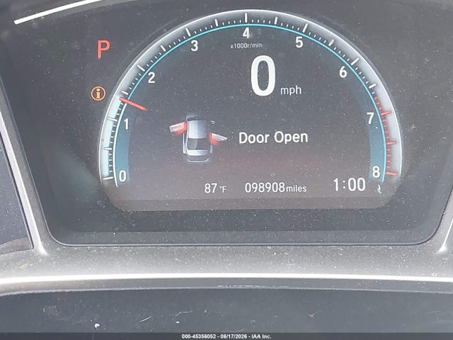Honda CIVIC EX 2018 2HGFC2F78JH572093 Image 15