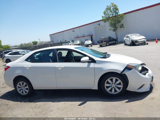 Aukcja sprzedaży 2016 Toyota Corolla Le, vin: 5YFBURHEXGP513256, numer aukcji: 45356087