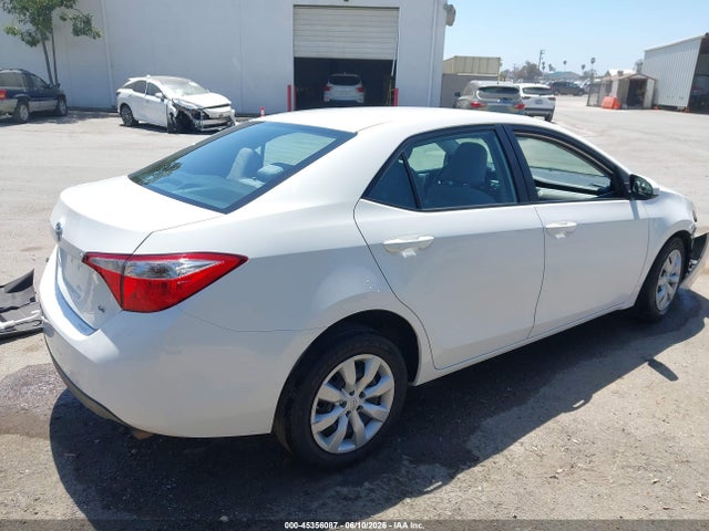 Aukcja sprzedaży 2016 Toyota Corolla Le, vin: 5YFBURHEXGP513256, numer aukcji: 45356087