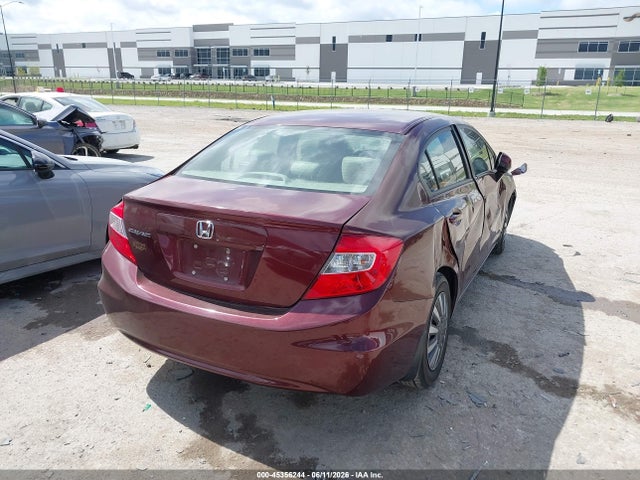 Продажа на аукционе авто 2012 Honda Civic Lx, vin: 2HGFB2F54CH540861, номер лота: 45356244