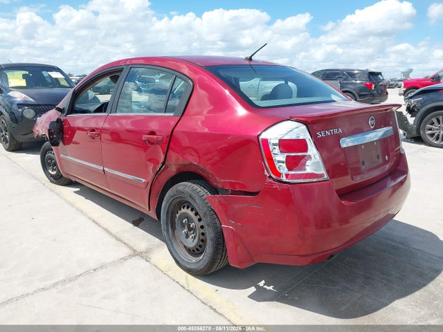 Продажа на аукционе авто 2012 Nissan Sentra 2.0 S, vin: 3N1AB6AP8CL744324, номер лота: 45356270