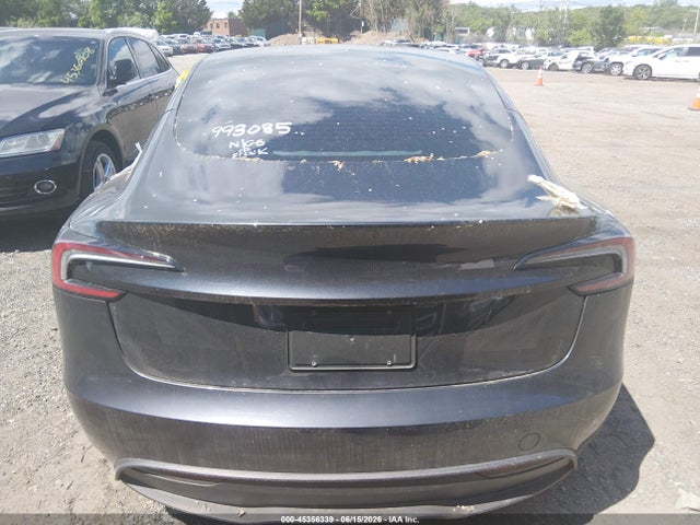 2025 Tesla Model 3 Long Range Rear-wheel Drive/standard Rear-wheel Drive მანქანა იყიდება აუქციონზე, vin: 5YJ3E1EA7SF993085, აუქციონის ნომერი: 45356339