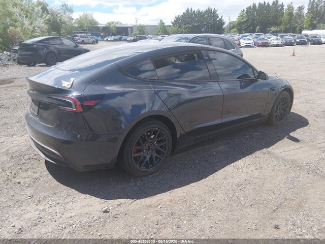 2025 Tesla Model 3 Long Range Rear-wheel Drive/standard Rear-wheel Drive მანქანა იყიდება აუქციონზე, vin: 5YJ3E1EA7SF993085, აუქციონის ნომერი: 45356339