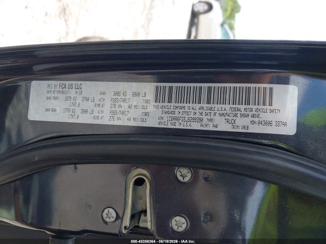 Продажа на аукционе авто 2018 Ram 1500 Tradesman  4x2 6'4 Box, vin: 1C6RR6FG5JS299390, номер лота: 45356364