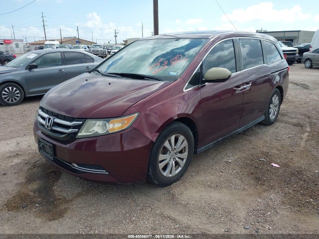 Продажа на аукционе авто 2015 Honda Odyssey Ex-l, vin: 5FNRL5H65FB097436, номер лота: 45356377