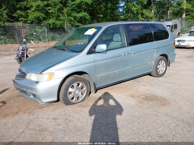 Продажа на аукционе авто 2002 Honda Odyssey Ex, vin: 2HKRL18642H580498, номер лота: 45356414
