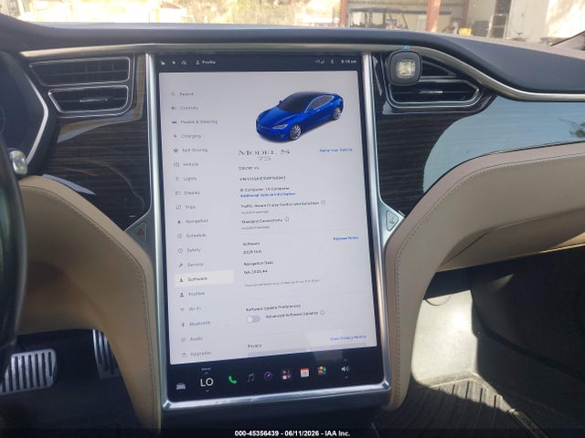 Aukcja sprzedaży 2016 Tesla Model S 60/70/75/85, vin: 5YJSA1E10GF150943, numer aukcji: 45356439