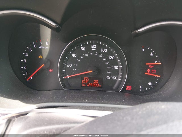 45356451 :رقم المزاد ، 5XYKT3A69FG627951 vin ، 2015 Kia Sorento Lx مزاد بيع