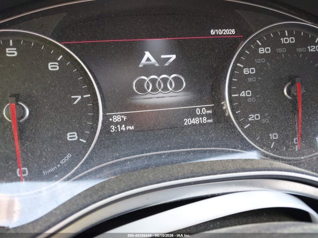 2012 Audi A7 3.0 Prestige მანქანა იყიდება აუქციონზე, vin: WAU2GAFC5CN100336, აუქციონის ნომერი: 45356459