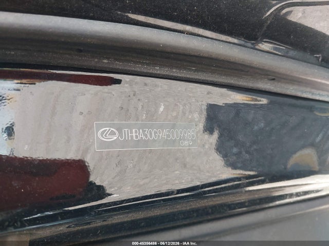 Продаж на аукціоні авто 2004 Lexus Es 330, vin: JTHBA30G945009985, номер лоту: 45356486