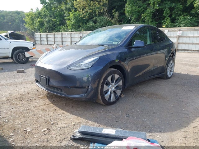 2021 Tesla Model Y Long Range Dual Motor All-wheel Drive მანქანა იყიდება აუქციონზე, vin: 5YJYGDEE6MF233494, აუქციონის ნომერი: 45356499