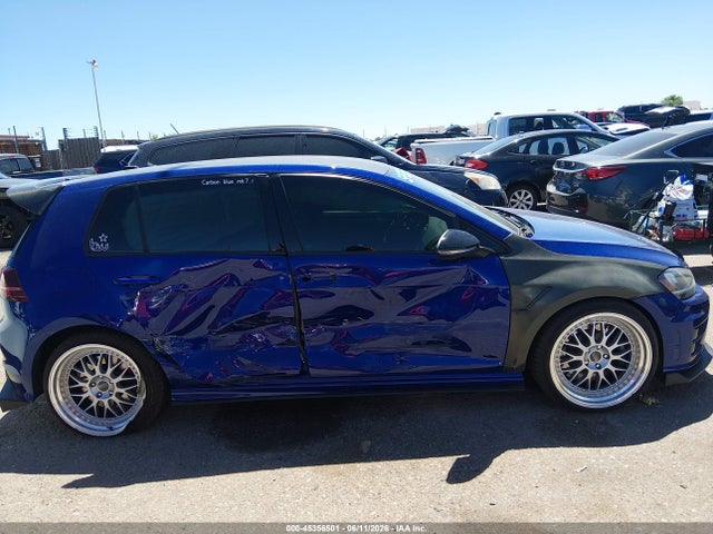 2015 Volkswagen Golf R 4-door მანქანა იყიდება აუქციონზე, vin: WVWLF7AU0FW191849, აუქციონის ნომერი: 45356501