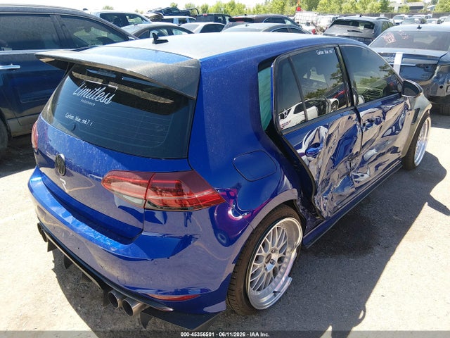 2015 Volkswagen Golf R 4-door მანქანა იყიდება აუქციონზე, vin: WVWLF7AU0FW191849, აუქციონის ნომერი: 45356501