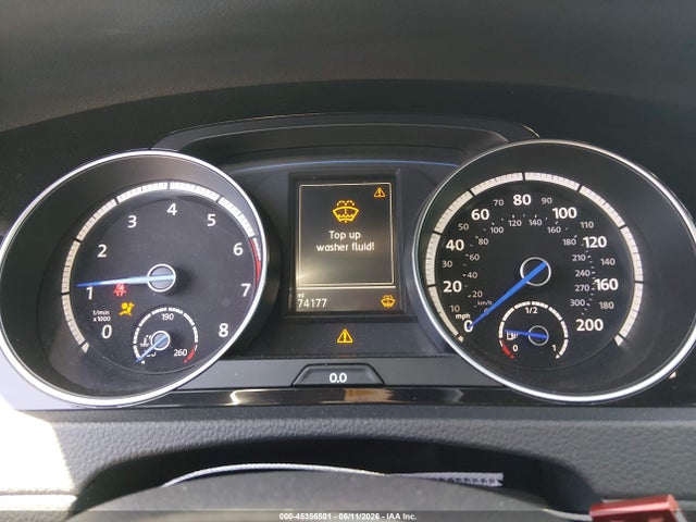 2015 Volkswagen Golf R 4-door მანქანა იყიდება აუქციონზე, vin: WVWLF7AU0FW191849, აუქციონის ნომერი: 45356501