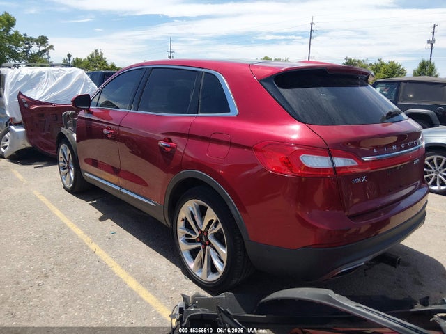 Продаж на аукціоні авто 2016 Lincoln Mkx Reserve, vin: 2LMTJ8LP8GBL55668, номер лоту: 45356510