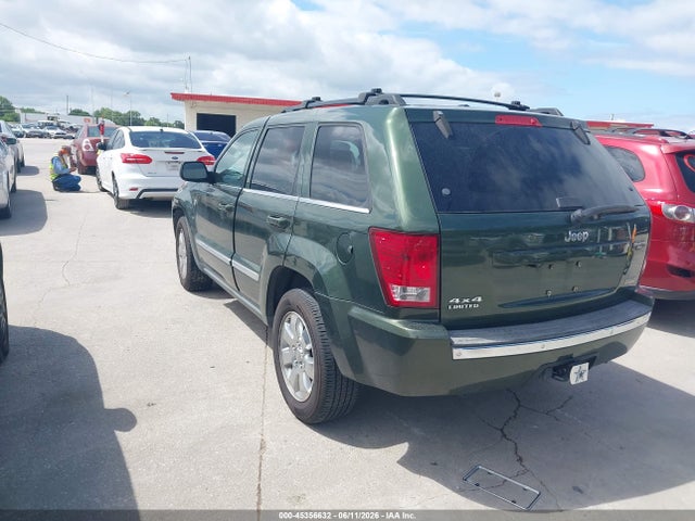 Aukcja sprzedaży 2008 Jeep Grand Cherokee Limited, vin: 1J8HR58N78C202309, numer aukcji: 45356632