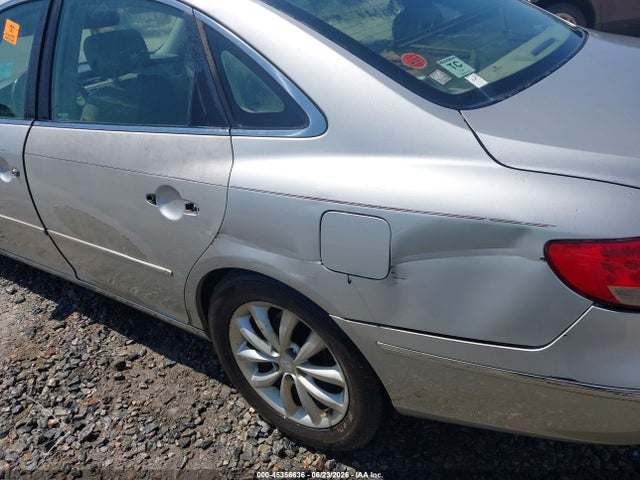 2006 Hyundai Azera Limited/se მანქანა იყიდება აუქციონზე, vin: KMHFC46F66A125099, აუქციონის ნომერი: 45356636