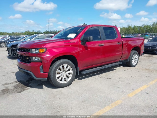 Продажа на аукционе авто 2020 Chevrolet Silverado 1500 2wd  Standard Bed Custom, vin: 1GCPWBEKXLZ305265, номер лота: 45356676