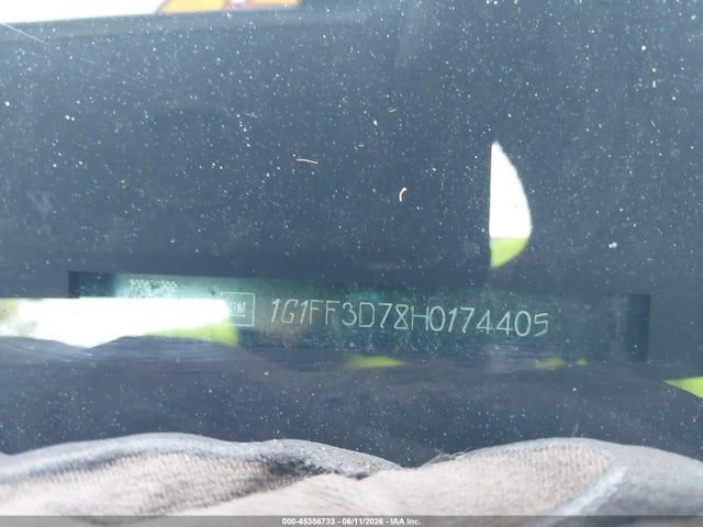 45356733 :رقم المزاد ، 1G1FF3D78H0174405 vin ، 2017 Chevrolet Camaro 1ss مزاد بيع