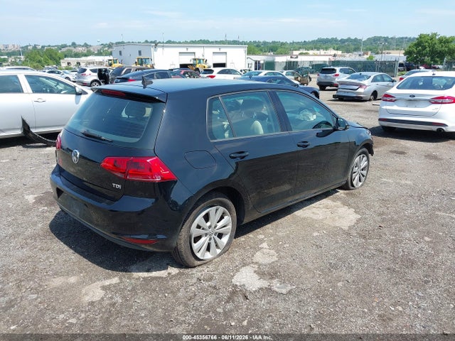 Aukcja sprzedaży 2015 Volkswagen Golf Tdi S 4-door, vin: 3VW2A7AU1FM029297, numer aukcji: 45356766