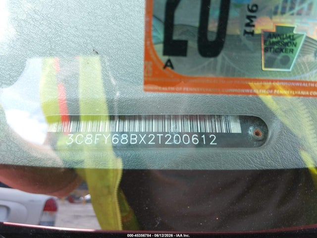 2002 Chrysler Pt Cruiser Limited მანქანა იყიდება აუქციონზე, vin: 3C8FY68BX2T200612, აუქციონის ნომერი: 45356784