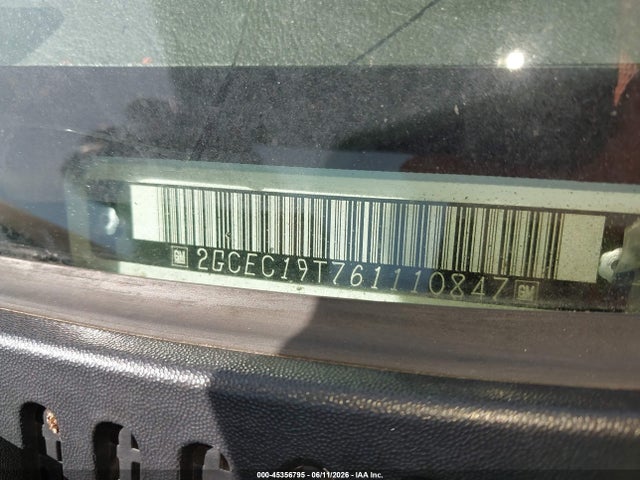 Продаж на аукціоні авто 2006 Chevrolet Silverado 1500 Lt1, vin: 2GCEC19T761110847, номер лоту: 45356795