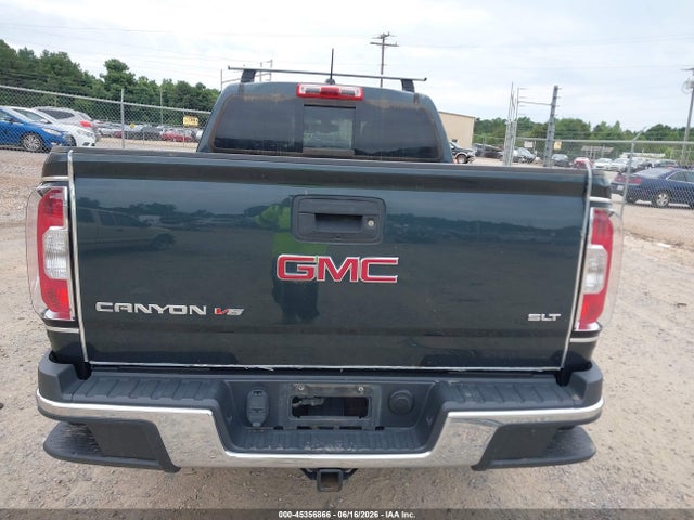 2017 Gmc Canyon 4wd Slt მანქანა იყიდება აუქციონზე, vin: 1GTG6DEN7H1316302, აუქციონის ნომერი: 45356866