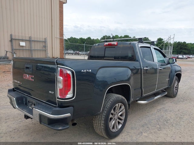 2017 Gmc Canyon 4wd Slt მანქანა იყიდება აუქციონზე, vin: 1GTG6DEN7H1316302, აუქციონის ნომერი: 45356866