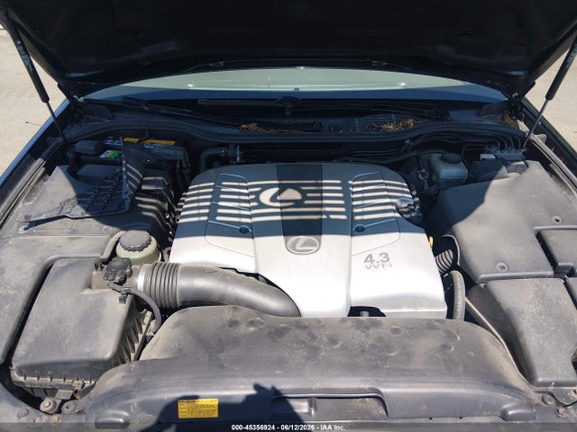 2005 Lexus Ls 430 მანქანა იყიდება აუქციონზე, vin: JTHBN36F455006707, აუქციონის ნომერი: 45356924