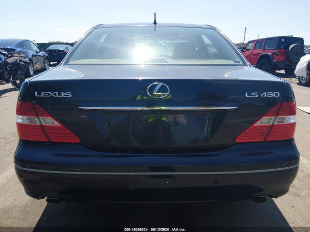 2005 Lexus Ls 430 მანქანა იყიდება აუქციონზე, vin: JTHBN36F455006707, აუქციონის ნომერი: 45356924