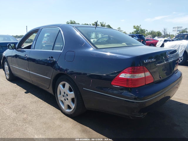 2005 Lexus Ls 430 მანქანა იყიდება აუქციონზე, vin: JTHBN36F455006707, აუქციონის ნომერი: 45356924