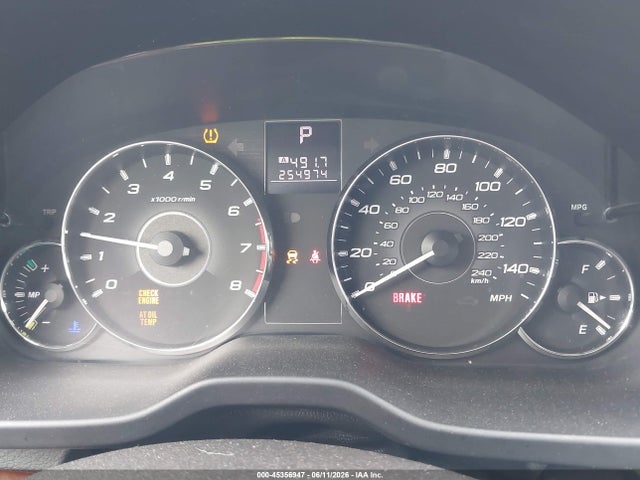2012 Subaru Outback 2.5i Limited მანქანა იყიდება აუქციონზე, vin: 4S4BRCKC8C3237261, აუქციონის ნომერი: 45356947