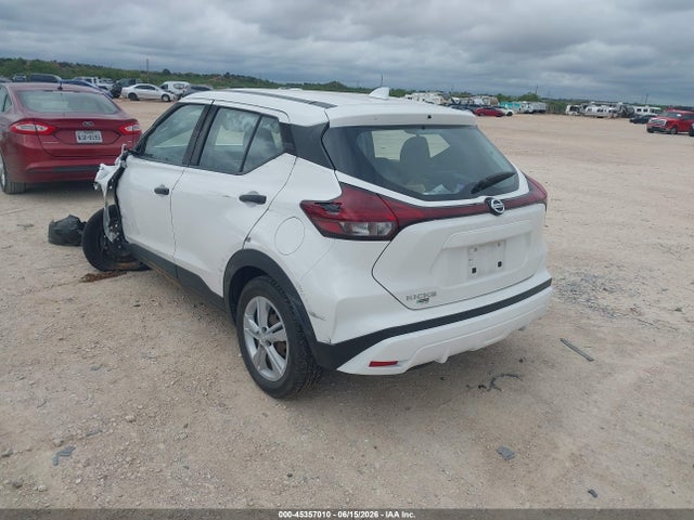 45357010 :رقم المزاد ، 3N1CP5BV8ML464762 vin ، 2021 Nissan Kicks S Xtronic Cvt مزاد بيع
