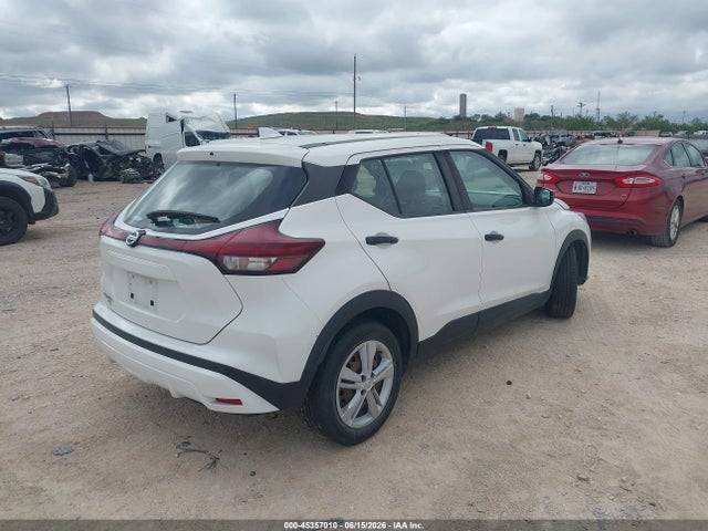45357010 :رقم المزاد ، 3N1CP5BV8ML464762 vin ، 2021 Nissan Kicks S Xtronic Cvt مزاد بيع