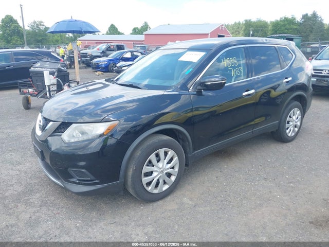 2015 Nissan Rogue S მანქანა იყიდება აუქციონზე, vin: KNMAT2MV6FP592002, აუქციონის ნომერი: 45357033