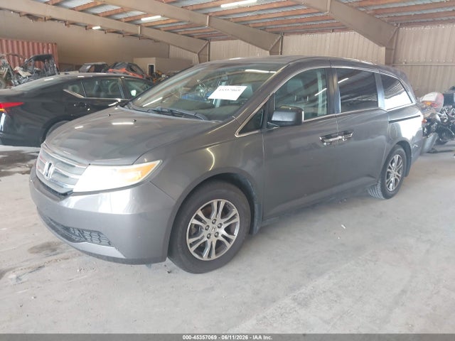 2011 Honda Odyssey Ex-l მანქანა იყიდება აუქციონზე, vin: 5FNRL5H61BB064752, აუქციონის ნომერი: 45357069