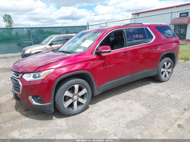 45357115 :رقم المزاد ، 1GNEVHKW0JJ162138 vin ، 2018 Chevrolet Traverse 3lt مزاد بيع