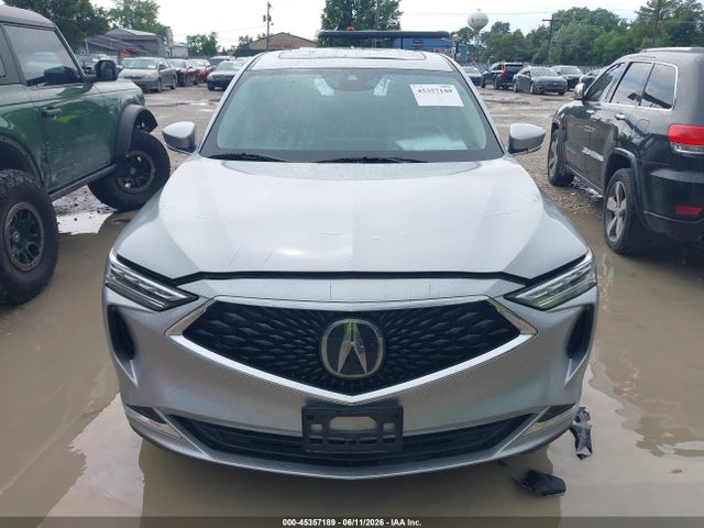 Auction sale of the 2022 Acura Mdx Standard, vin: 5J8YE1H37NL003025, lot number: 45357189