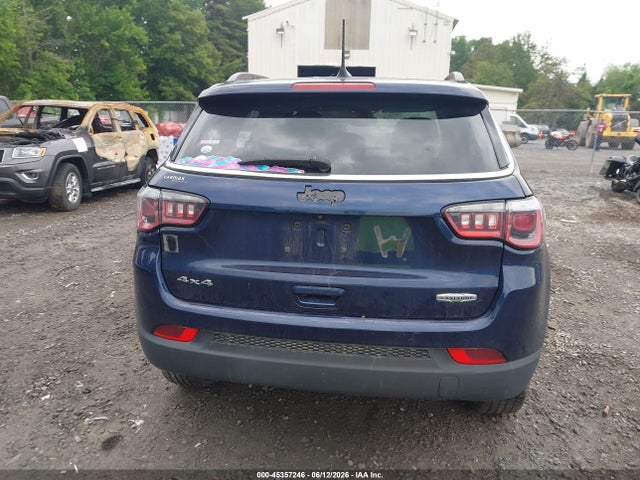 Продажа на аукционе авто 2018 Jeep Compass Latitude 4x4, vin: 3C4NJDBB3JT100106, номер лота: 45357246