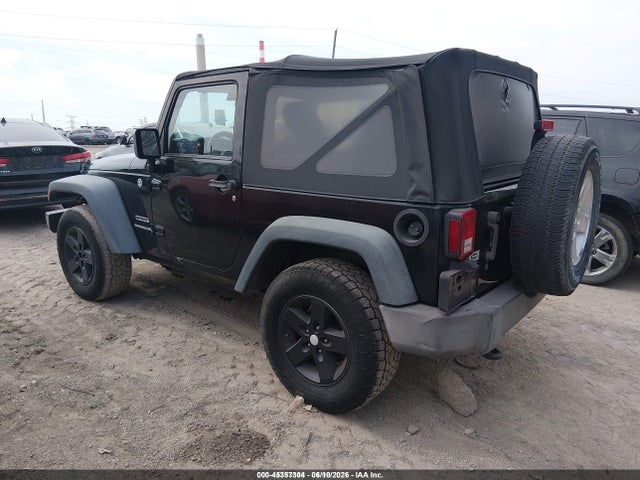 Продаж на аукціоні авто 2012 Jeep Wrangler Sport, vin: 1C4AJWAGXCL256312, номер лоту: 45357304