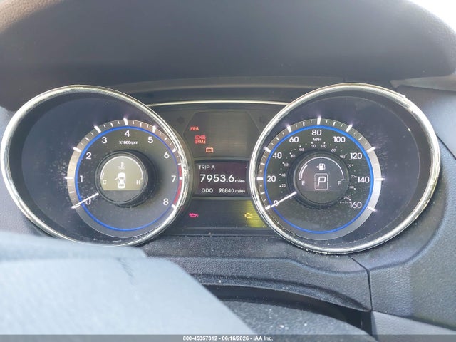 2012 Hyundai Sonata Gls მანქანა იყიდება აუქციონზე, vin: 5NPEB4AC0CH499194, აუქციონის ნომერი: 45357312