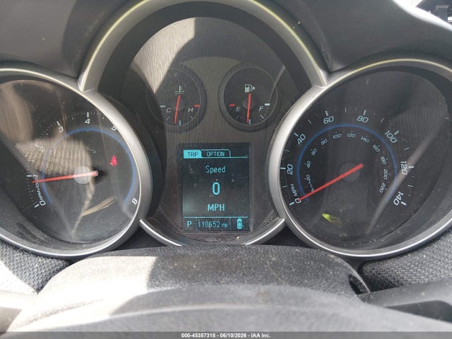 2014 Chevrolet Cruze 1lt Auto მანქანა იყიდება აუქციონზე, vin: 1G1PC5SB9E7340367, აუქციონის ნომერი: 45357318