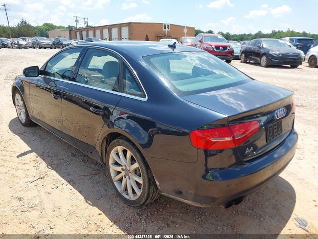Продажа на аукционе авто 2013 Audi A4 2.0t Premium, vin: WAUFFAFL6DN024776, номер лота: 45357395