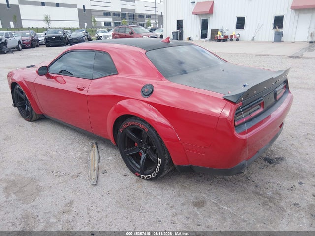 45357419 :رقم المزاد ، 2C3CDZC95GH249128 vin ، 2016 Dodge Challenger Srt Hellcat مزاد بيع