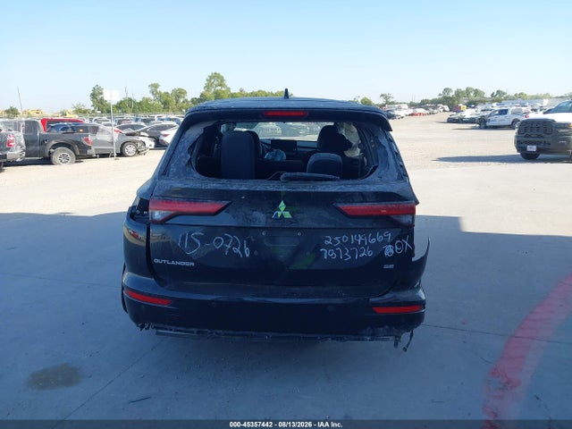45357442 :رقم المزاد ، JA4J3UA83NZ089860 vin ، 2022 Mitsubishi Outlander Black Edition 2wd/se 2.5 2wd/se Launch Edition 2wd مزاد بيع