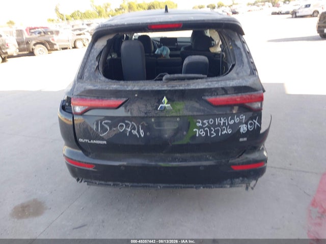 45357442 :رقم المزاد ، JA4J3UA83NZ089860 vin ، 2022 Mitsubishi Outlander Black Edition 2wd/se 2.5 2wd/se Launch Edition 2wd مزاد بيع