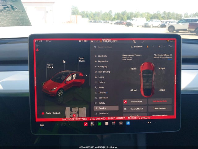 Aukcja sprzedaży 2023 Tesla Model Y Awd/long Range Dual Motor All-wheel Drive, vin: 7SAYGDEE2PF617280, numer aukcji: 45357473