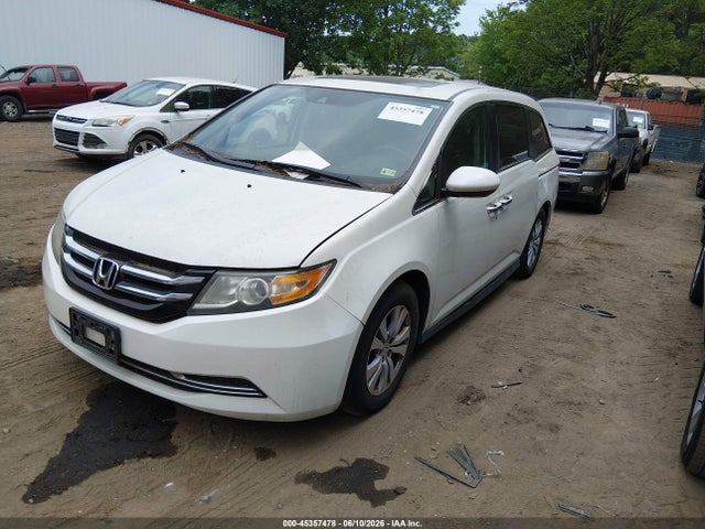 2015 Honda Odyssey Ex-l მანქანა იყიდება აუქციონზე, vin: 5FNRL5H66FB111148, აუქციონის ნომერი: 45357478